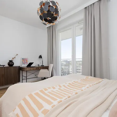 Luxury Four Bedroom With Parking & Balcony In Mokotow By Renters Prestige *